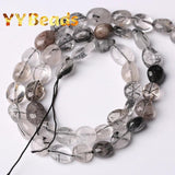 Rutilated Quartz Stone Beads for Jewelry Making