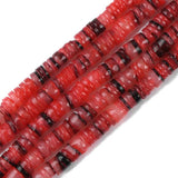 Natural Dyed Freshwater Shell Beads Round Flat Roundle Spacer Shell 4.5-6mm