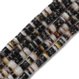 Natural Dyed Freshwater Shell Beads Round Flat Roundle Spacer Shell 4.5-6mm