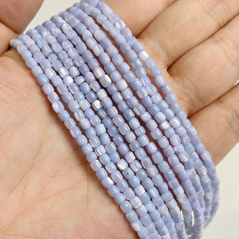 3mm Shell Beads Freshwater Mother of Pearl DIY Earring