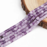 Amethyst Rondelle Beads Round Disc Cylinder for DIY Bracelet 4x4mm
