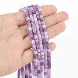 Amethyst Rondelle Beads Round Disc Cylinder for DIY Bracelet 4x4mm