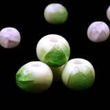 6/8mm Ice Cracked Ceramic Beads Light Style for Jewelry Making DIY
