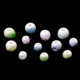 6/8mm Ice Cracked Ceramic Beads Light Style for Jewelry Making DIY