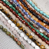 Pink Quartz Beads 6x8mm for Jewelry Making