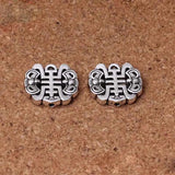 10pcs Tibetan Silver Metal Beads 17x15x3mm Spacer Beads DIY Jewelry Making