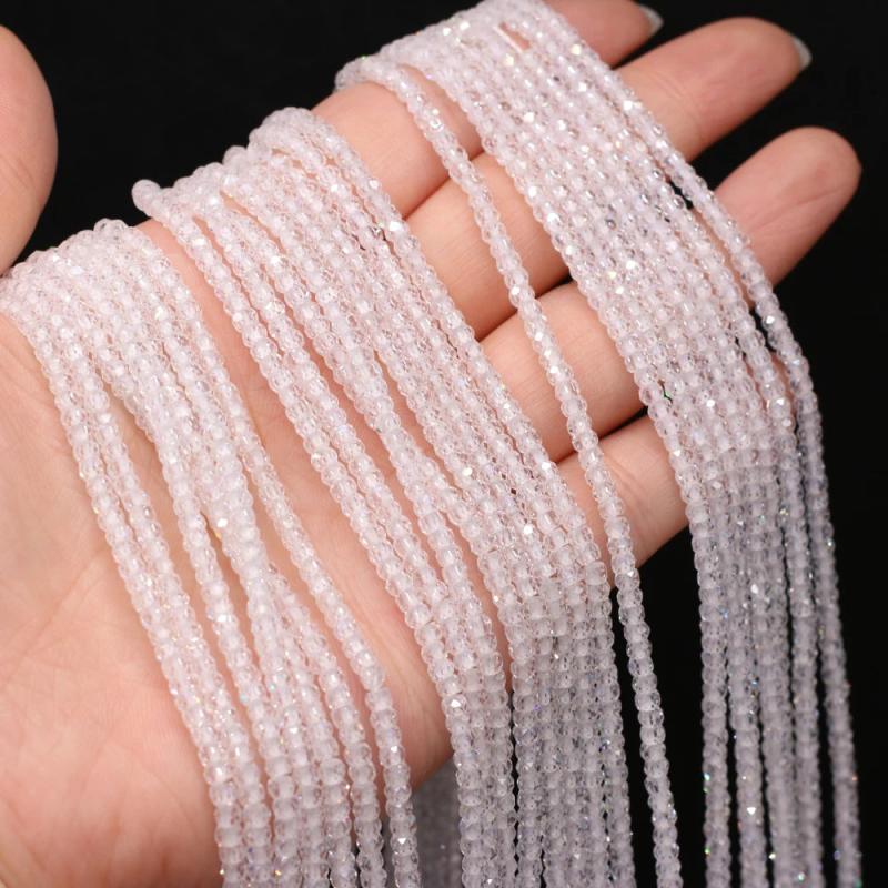 Faceted Zircon Loose Bead for Jewelry Making 2x3mm