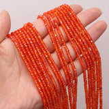 Faceted Zircon Loose Bead for Jewelry Making 2x3mm