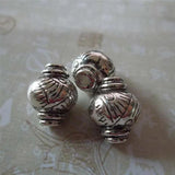 20pcs Tibetan Silver Lantern Shape Spacer Beads for DIY Jewelry Making