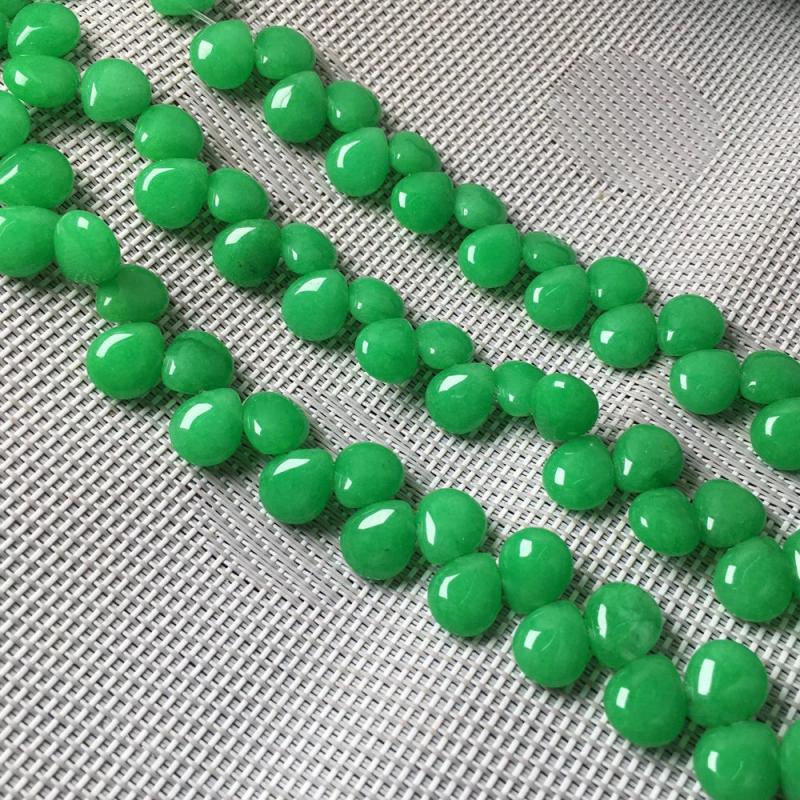 Natural Stone Water Drop Shape Loose Beads Crystal for Jewelry Making