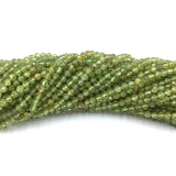 Peridot Beads Tiny Faceted 2 3MM Natural Stone Loose Beads (38CM)