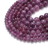Red Garnet Round Loose Beads for Jewelry Making DIY Bracelet