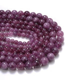 Red Garnet Round Loose Beads for Jewelry Making DIY Bracelet