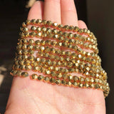 Natural Faceted Hematite Beads for Jewelry Making 15''