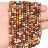 3 4mm Faceted Mixed Mookaite Spacer Beads for Jewelry Making 15''
