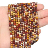 3 4mm Faceted Mixed Mookaite Spacer Beads for Jewelry Making 15''