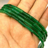 Green Chalcedony Round Stone Spacer Beads 4*13MM