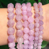 Purple Angelite Jades 6/8/10mm Loose Beads for DIY Jewelry Making