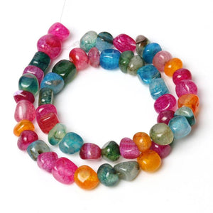 10mm Dragon Veins Agates Stone Beads for Jewelry Making