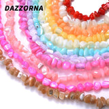 Colorful Stone Shell Beads for Jewelry Making DIY
