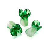 10pcs Chinese Cabbage Lampwork Beads for Jewelry Making DIY 19~21x12~14mm
