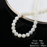 Natural Shell Spacer Beads for DIY Bracelets Jewelry Making