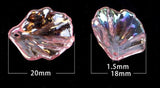 100Pcs/Pack Acrylic Leaf Shape Beads For DIY Earring