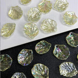100Pcs/Pack Acrylic Leaf Shape Beads For DIY Earring