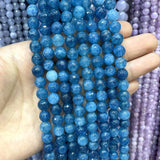 Faceted Apatite Jades Natural Stone Round Spacer Beads 6/8/10mm
