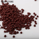 10g/lot 3mm High Japan Round Glass Beads Colored Single-hole