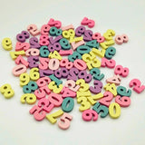 15mm Wooden Alphabet Beads - Eco-Friendly Wood Letters - Teaching Material