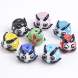 15x12mm Daruma Lampwork Glass Bodhidharma Beads for Jewelry Making