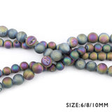 WLYeeS Colorful Carnelian Beads for Jewelry Making