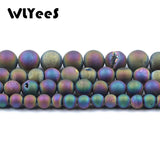 WLYeeS Colorful Carnelian Beads for Jewelry Making