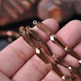 Teardrop Bicone Crystal Glass Beads for DIY Jewelry Making Crafts