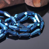 Teardrop Bicone Crystal Glass Beads for DIY Jewelry Making Crafts