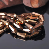 Teardrop Bicone Crystal Glass Beads for DIY Jewelry Making Crafts