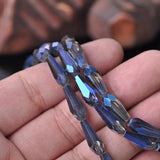 Teardrop Bicone Crystal Glass Beads for DIY Jewelry Making Crafts