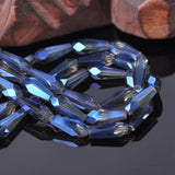 Teardrop Bicone Crystal Glass Beads for DIY Jewelry Making Crafts