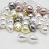 5pcs Shell Pearl Water Drop Baroque Loose Beads DIY Jewelry