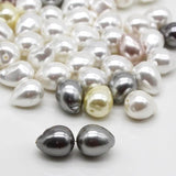 5pcs Shell Pearl Water Drop Baroque Loose Beads DIY Jewelry