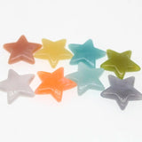 50Pcs Mixed Colors Acrylic Star Beads DIY Jewelry Making Accessories