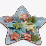 50Pcs Mixed Colors Acrylic Star Beads DIY Jewelry Making Accessories