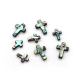 Abalone Shell Crosses Loose Beads DIY Jewelry Making