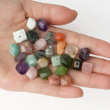 Natural Stone Irregular Cut Beads Assorted Spacer Beads DIY Jewelry Making