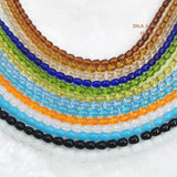 6x8mm Water Droplets Opal Beads, Teardrop Crystal Glass Beads