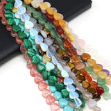 Heart Turquoise Rose Quartz Stone Beads for Jewelry Making
