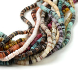320-420pcs 5mm Natural Shell Beads Spacer Beads Loose Crafts Making Beads