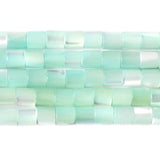 96pcs Natural Shell Bead 4x3.5mm Round Spacer Beads DIY Jewelry Making