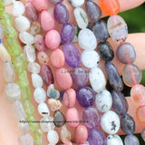 Mixed Natural Gemstones for DIY Jewelry Making